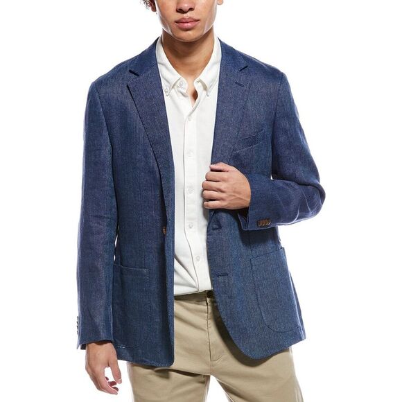 J.Mclaughlin MensLisbon Jacket Blue